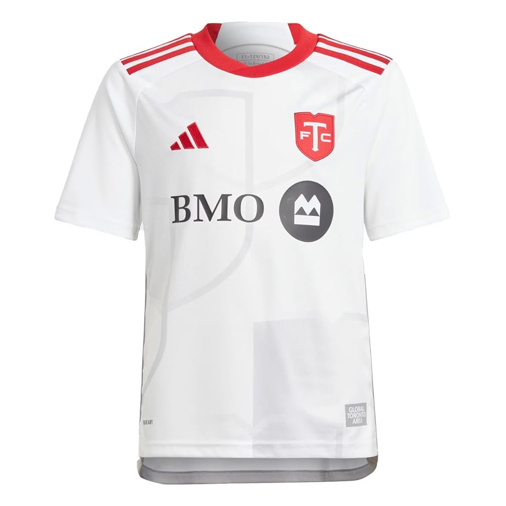 adidas Toronto FC Youth Size Team Away Jersey Shirt, White